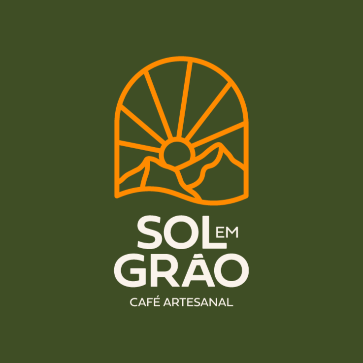 Logotipo Sol em Grão